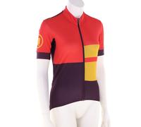 Endura FS260 Print S/S Mujer Camiseta para ciclista L Rojo
