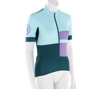 Endura FS260 Print S/S Mujer Camiseta para ciclista L Turquesa