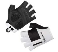 ENDURA | Guantes Cortos FS260-Pro Aerogel II Blanco-Negro - Guante corto de rendimiento comprobado por competición con impresionante relleno de gel perforado para mejorar la ventilación Paneles en