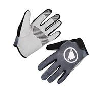 Endura Hummvee Guantes de Ciclismo para Unisex Adulto, Camuflaje Gris, 11-12 años