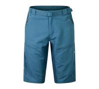 Endura Hummvee Pantalones Cortos amplios con Forro para Hombre, Blue Steel, XL