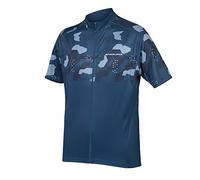 Endura Hummvee Ray II Manga Corta Maillot para Hombre, Blueberry, M