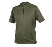 Endura Hummvee Ray II Manga Corta Maillot para Hombre, Olive Green, S