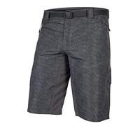 ENDURA Hummvee Short con Culote Interior para Hombre, Anthracite, S