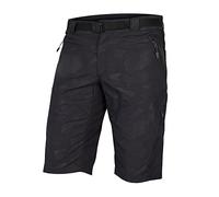 ENDURA Hummvee Short con Culote Interior para Hombre, Black Camo, XXL