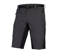 ENDURA Hummvee Short con Culote Interior para Hombre, Gris, XL