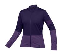 Endura Maillot para damas FS260 Jetsream L/S lila/negro XL