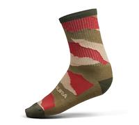 ENDURA Men's Peak Cycling Socks, Tweed Green, L-XL