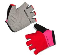 Endura Men's Xtract Lite Cycling Mitt | Gel Padding | Silicone Grip | Ultra-Light Gloves, Red, XS