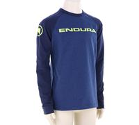 Endura One Clan Raglan Niños Biking Shirt longsleeve 7-8Y Azul