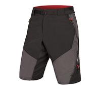 Endura Pantalón Corto MTB 2019 Hummvee II with Liner Gris (XXL, Gris)