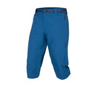 Endura Pantalones cortos Hummvee 3/4 Shorts con pantalón interior azul L