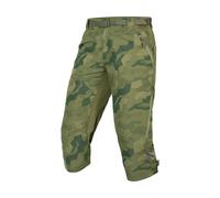 Endura Pantalones cortos Hummvee 3/4 Shorts con pantalón interior verde XL