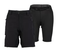 Endura Pantalones cortos para damas Hummvee Shorts con pantalón interior negro XL