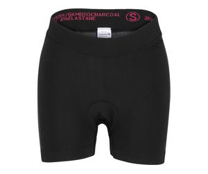Endura Pantalones interiores para damas Engineered Padded Boxer negro S
