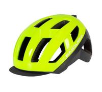 Endura Sea Visto y Seguro con Este Casco Urbano Altamente Visible con tecnología MIPS®, Amarillo Brillante, L-XL
