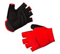 Endura Xtract - Guantes de Ciclismo para Hombre, Acolchado de Gel, con Perfil de Silicona, Color Rojo, XS