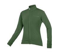 ENDURA Xtract Roubaix Manga Larga Camiseta De Ciclismo para Damen, Machair Verde, XL