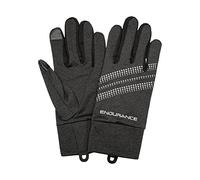 Endurance Guantes Unisex New South Gales con reflectores 1001 Black Melange, L
