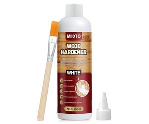 Endurecedor de Madera, Consolidante para Madera, Endurecedores de Madera, Todo Tipo de Madera para Interior Exterior, Wood Sealer--250ml