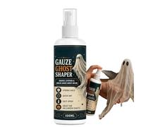 Endurecedor de tela 100 ml fuerte agarre transparente DIY Halloween | Endurecedor de tela para hacer fantasmas, encaje, ganchillo, algodón, lona, mantas, sombreros, decoración del hogar, fiestas