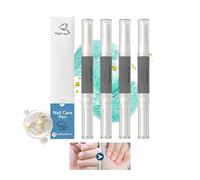 Endurecedor de uñas,4 Piezas Pluma de Cuidado Nutritivo para Uñas - Solución Hidratante Para Uñas | para Viaje Spa Manicura Salón Adultos Mujeres Hombres