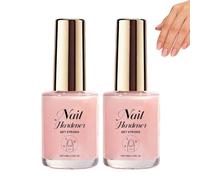 Endurecedor de uñas, fortalece las uñas quebradizas y dañadas, nutre e hidrata, mejora la elasticidad de las uñas y reduce las roturas de uñas, endurecedor de uñas para pieles sensibles. (2 unidades)