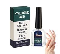 Endurecedor líquido para crecimiento de uñas, fortalecedor de uñas de 11 ml con cepillo para uñas más fuertes, manicura casera para mujeres, hombres, niños, niñas, de acción rápida, para uso de día o