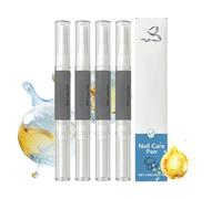 Endurecedor y fortalecedor para uñas, 4 unidades, lápiz para el cuidado de las uñas | Solución hidratante | para casa y viaje Manicura Pedicura Salon Adultos Mujeres Hombres Mayores