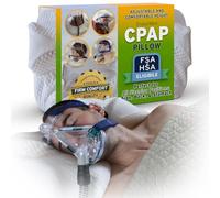 EnduriMed CPAP Pillow for Side Sleeping - Adjustable Memory Foam CPAP Pillows for Side & Back Sleepers - HSA FSA Pillow Eligible for Better Sleep