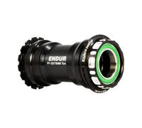 Enduro Bearings - Rodamiento Central BKC-0876 Press-Fit roscado TorqTite XD-15 Ceramic-Hybrid Contacto Angular para BBRIGHT y biela Shimano, 24 mm