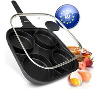 endusor Sartén grande Huevo Frito y Tortitas (27cm) con Tapa