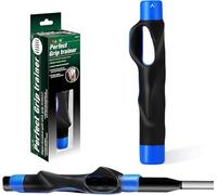 Endyniner Entrenador de agarre de golf y ayuda de entrenamiento de swing, posicionamiento correcto de la mano, mejora la consistencia del swing y la memoria muscular, herramienta de práctica para