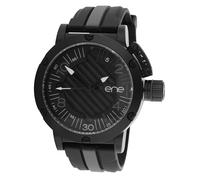 eNe Men's Analogue Quartz Watch with Rubber Strap 11464
