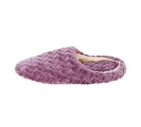 ene zapatos mujer zapatillas casa zapatillas zapatillas de casa zapatillas de casa zapatillas flor mujer interior -Slip-on nieve casual mujer zapatillas uzierte zapatos mujer, morado, 42 EU