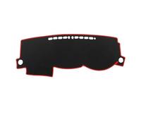 ENEFCKCHRL Alfombrilla Salpicadero para para Corolla para Altis para Fielder E120 E130 2003-2006 RHD Tablero Cubierta Mat Pad Dash Alfombra De Sombrilla Mat(Red Side RHD)