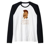 Eneida - Mitología Romana - Arma Virumque - Latín Clásico Camiseta Manga Raglan