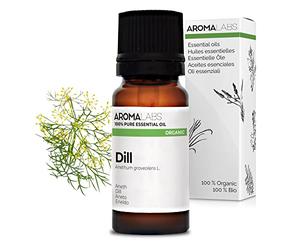 Eneldo BIO (Anethum graveolens) - 10 mL - Aceite Esencial Quimiotipado y Certificado AB - Digestión - Aroma Labs