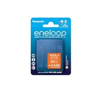 eneloop AAA/Micro. Pilas Ni-MH recargables (pack de 4, estuche azul).
