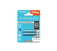 Eneloop Panasonic 5410853058809 ENELOOP LITE R03/AAA 550mAh 2 szt blister, 2er Pack DECT