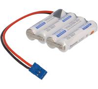 Eneloop Paquete Pilas 4,8V 800mAh-F1x4 Idóneo para Graupner AAA, HR-4UTG-4BP