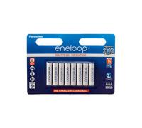 Panasonic eneloop AAA Blister Batería Set Baterías 8 HR03 1.2 V NiMh BK-4MCCE...