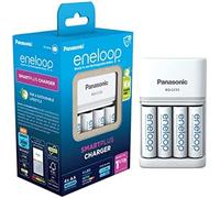 Eneloop smartplus. cargador para 1 a 4 pilas aa/aaa ni-mh con 4 pilas