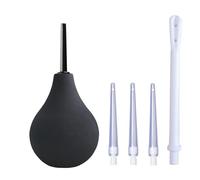 Enema de silicona Bulbo Jeringa rectal Vaginal Limpieza Ducha Anal Anal Sistema de limpieza para Mujeres Hombres (160ml)