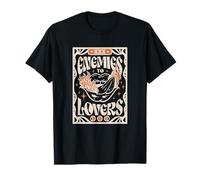 Enemies To Lovers Vintage Retro Tarot Card Camiseta