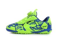 ENEN Botas de Futbol, Zapatillas Niño/Niñas Exterior,Zapatillas Futbol Niño Antideslizante Transpirable, Botas Fútbol Absorción de Impactos, Profesionales Entrenamiento