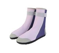 ENEN Escarpines Niño Niña Zapatillas de Agua Bebé Zapatos de Playa Antideslizante Secado Rápido Cangrejeras para Piscine Río Mar Vacaciones (Morado Gris,31)