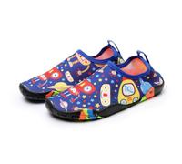 ENEN Escarpines Niño Niña Zapatillas de Agua Bebé Zapatos de Playa Antideslizante Secado Rápido Cangrejeras para Piscine Río Mar Vacaciones (4455 Robot Rojo,26)