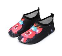 ENEN Escarpines Niño Niña Zapatillas de Agua Bebé Zapatos de Playa Antideslizante Secado Rápido Cangrejeras para Piscine Río Mar Vacaciones (3407 Ciervo Rojo,25)