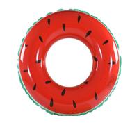 ENEN Flotador Piscina para Adultos y Niños, Flotadores Hinchables para Toda la Familia, Anillo de Natación Inflable para Playa Vacaciones Verano y Juegos de Agua (Sandía roja,80cm)
